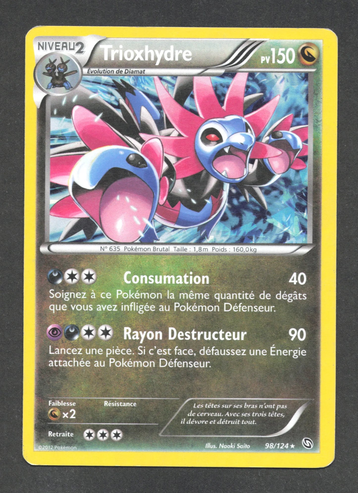98/124 Trioxhydre HOLO - Dragons Éxaltés