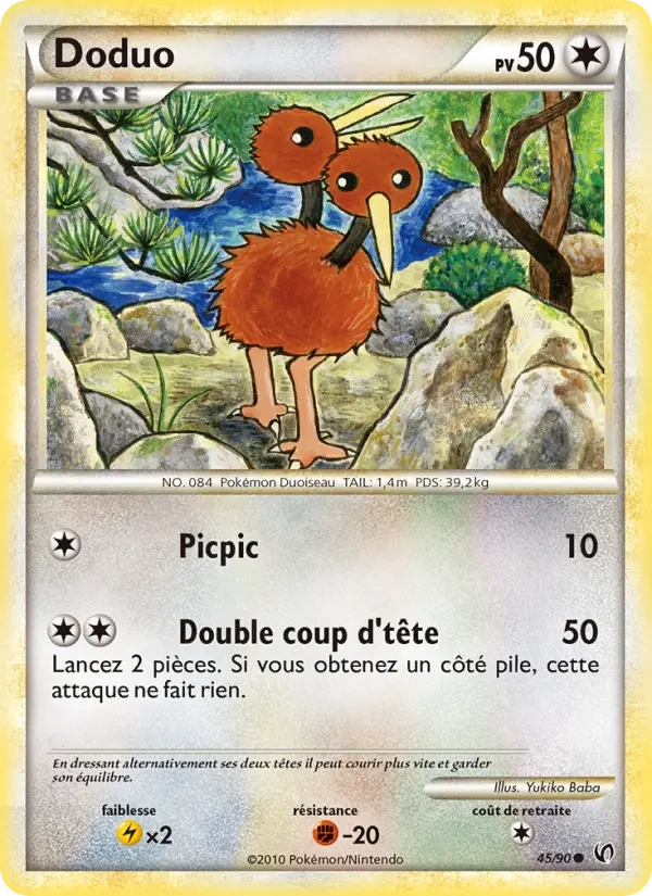 45/90 Doduo REVERSE - Indomptable