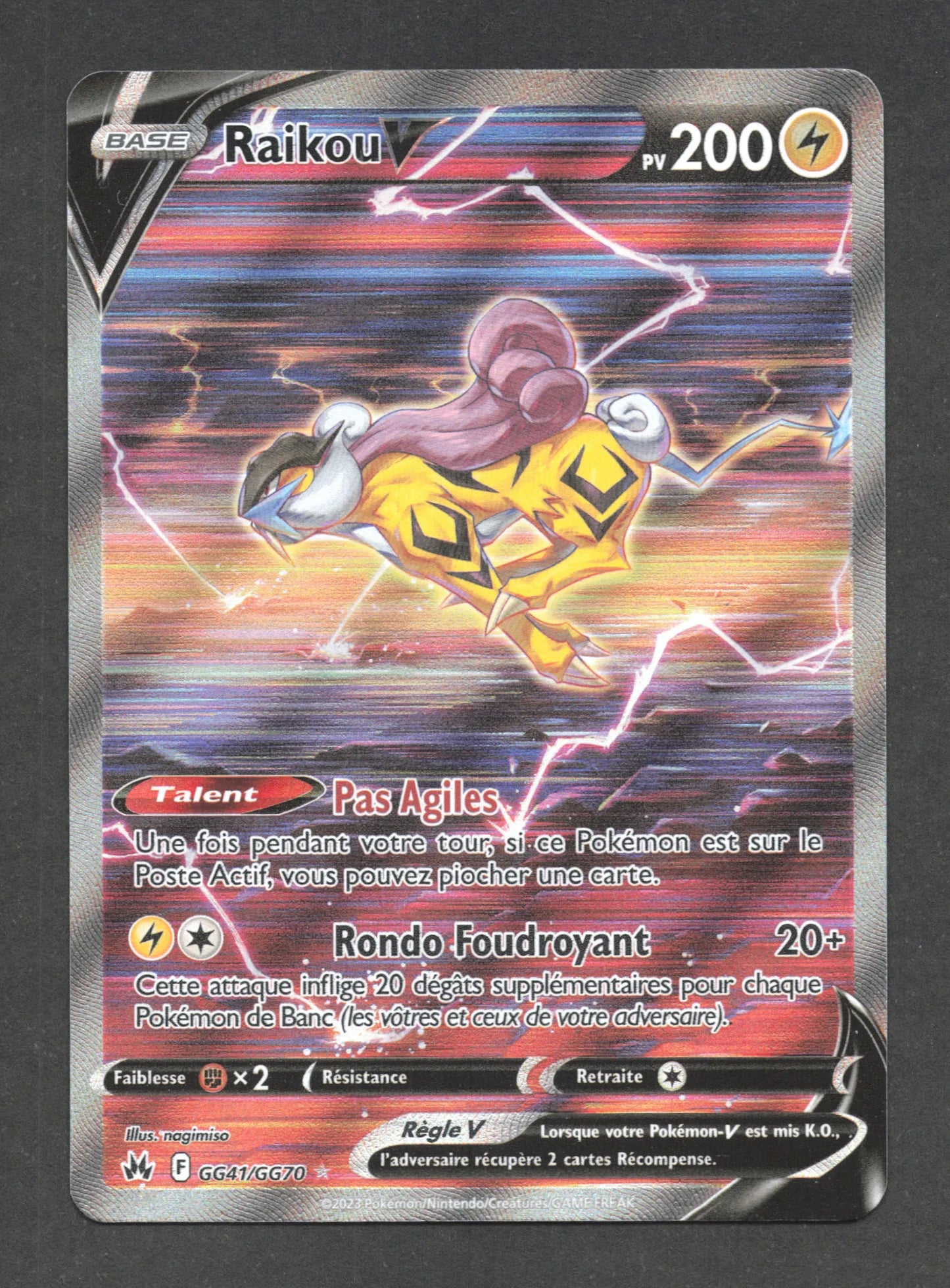 GG41/GG70 Raikou V - Zénith Suprême