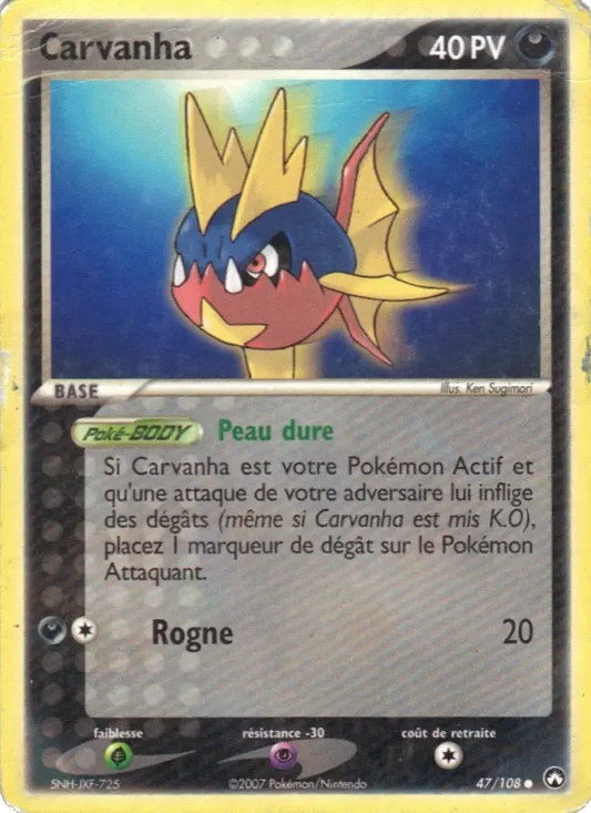 47/108 Carvanha REVERSE - Gardiens du Pouvoir