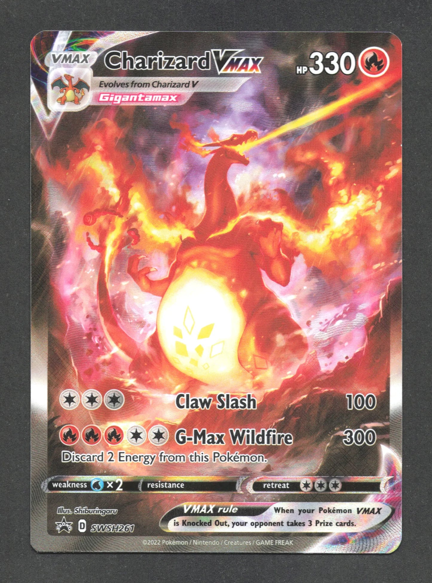 SWSH261 Charizard VMAX ANGLAIS - Anglais