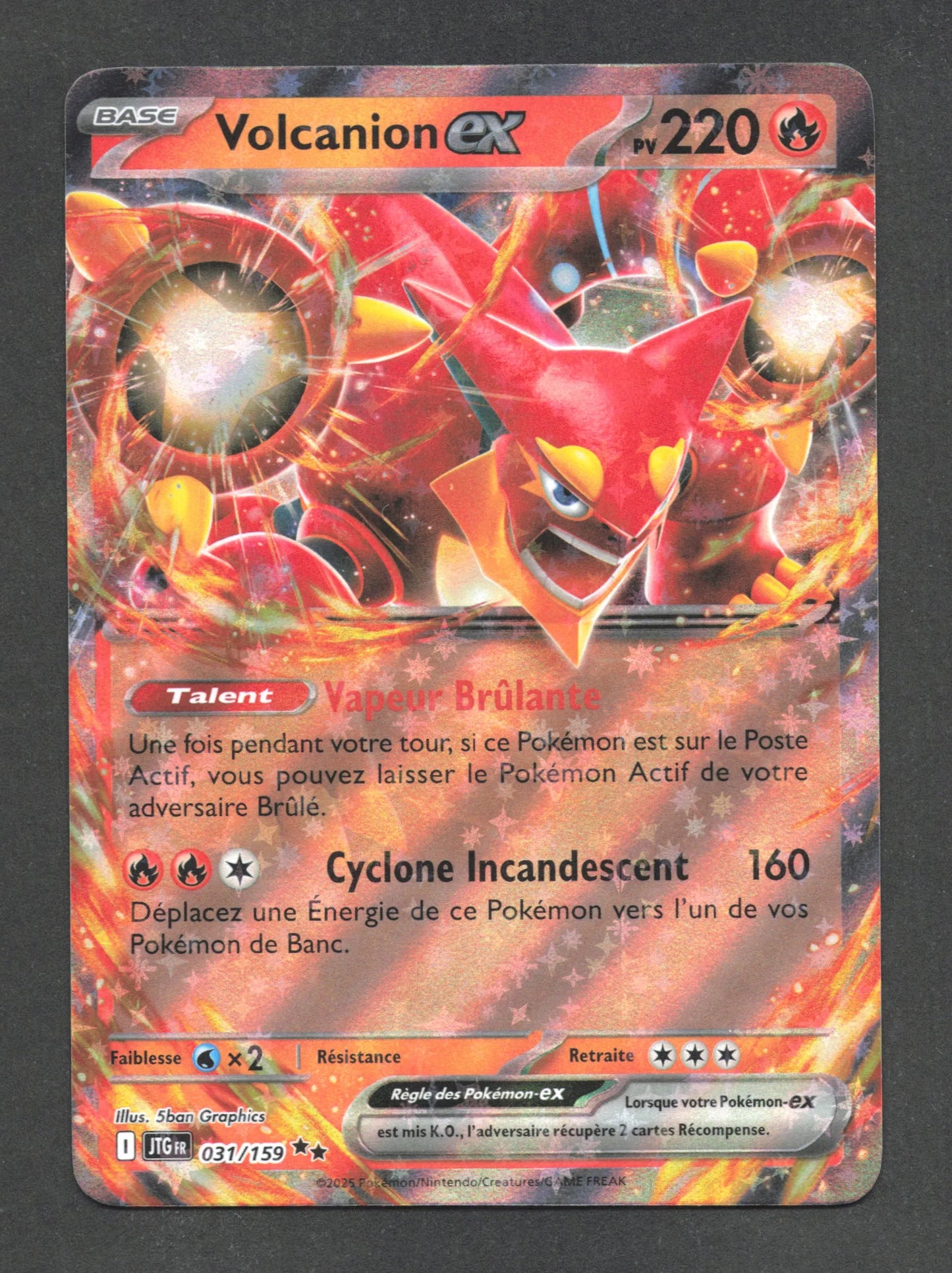 031/159 Volcanion EX - Aventures Ensemble