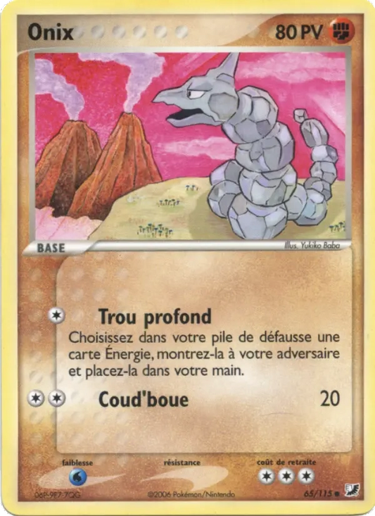 65/115 Onix CO - Forces Cachées