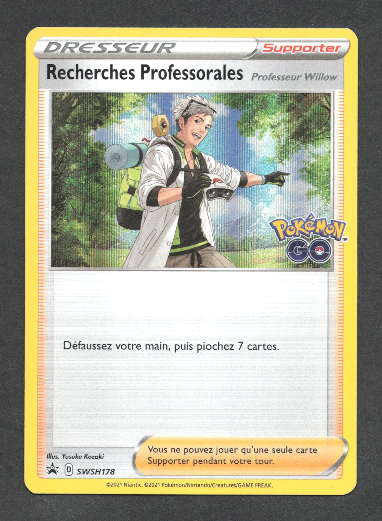 SWSH178 Recherches Professorales HOLO - Promo SWSH