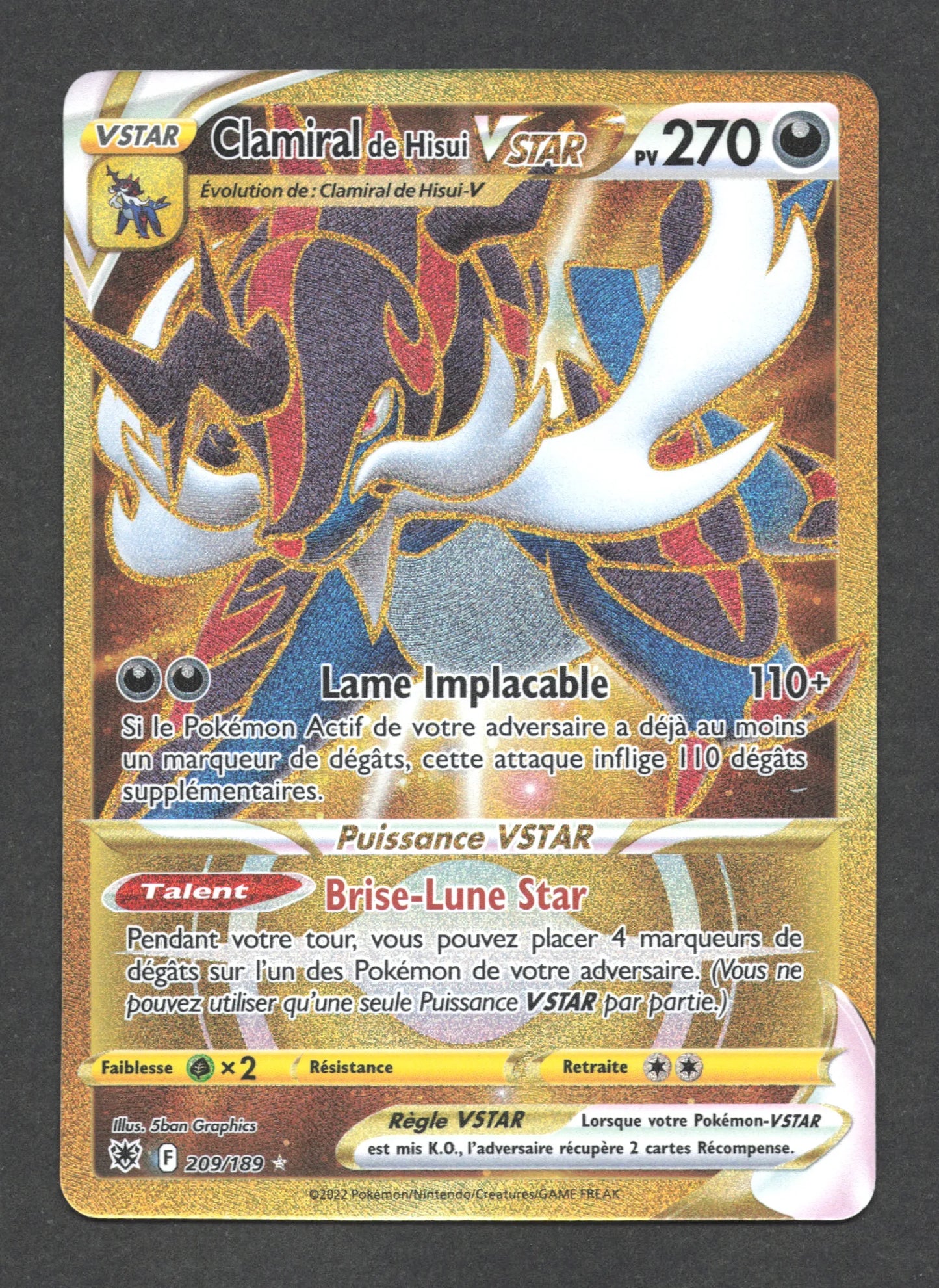 209/189 Clamiral VSTAR - Astres Radieux