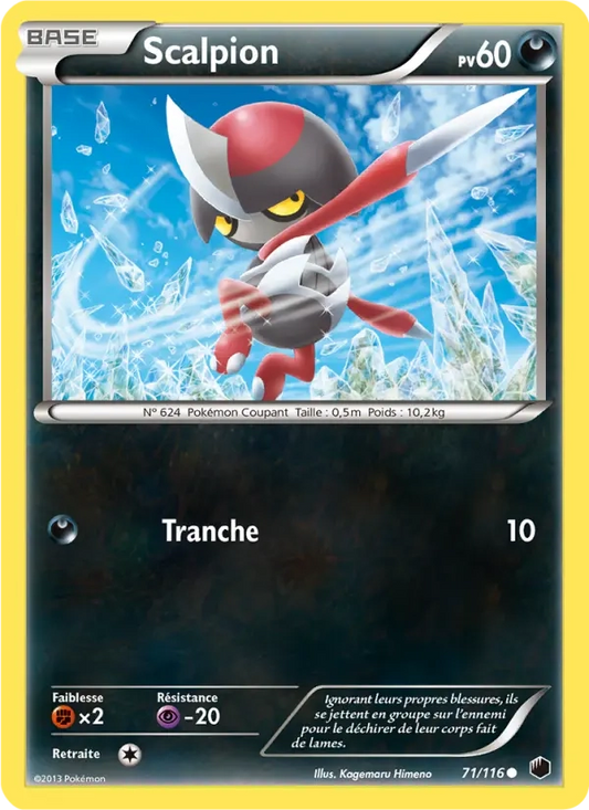 71/116 Scalpion REVERSE - Glaciation Plasma