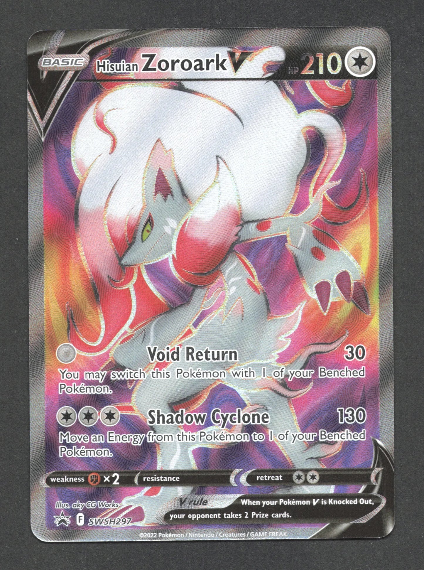 SWSH297 Zoroark V ANGLAIS - Anglais