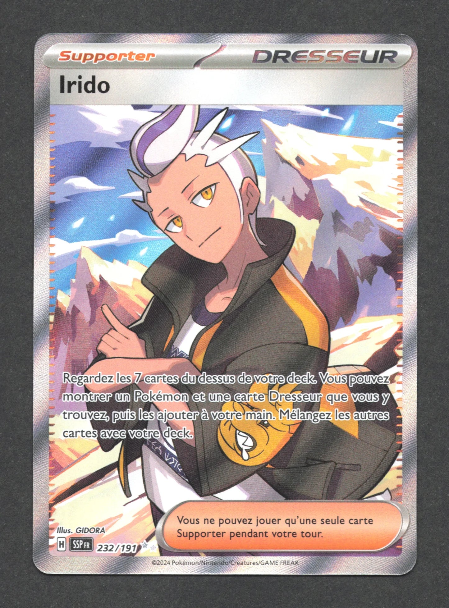 232/191 Irido DRESSEUR - Étincelles Déferlantes