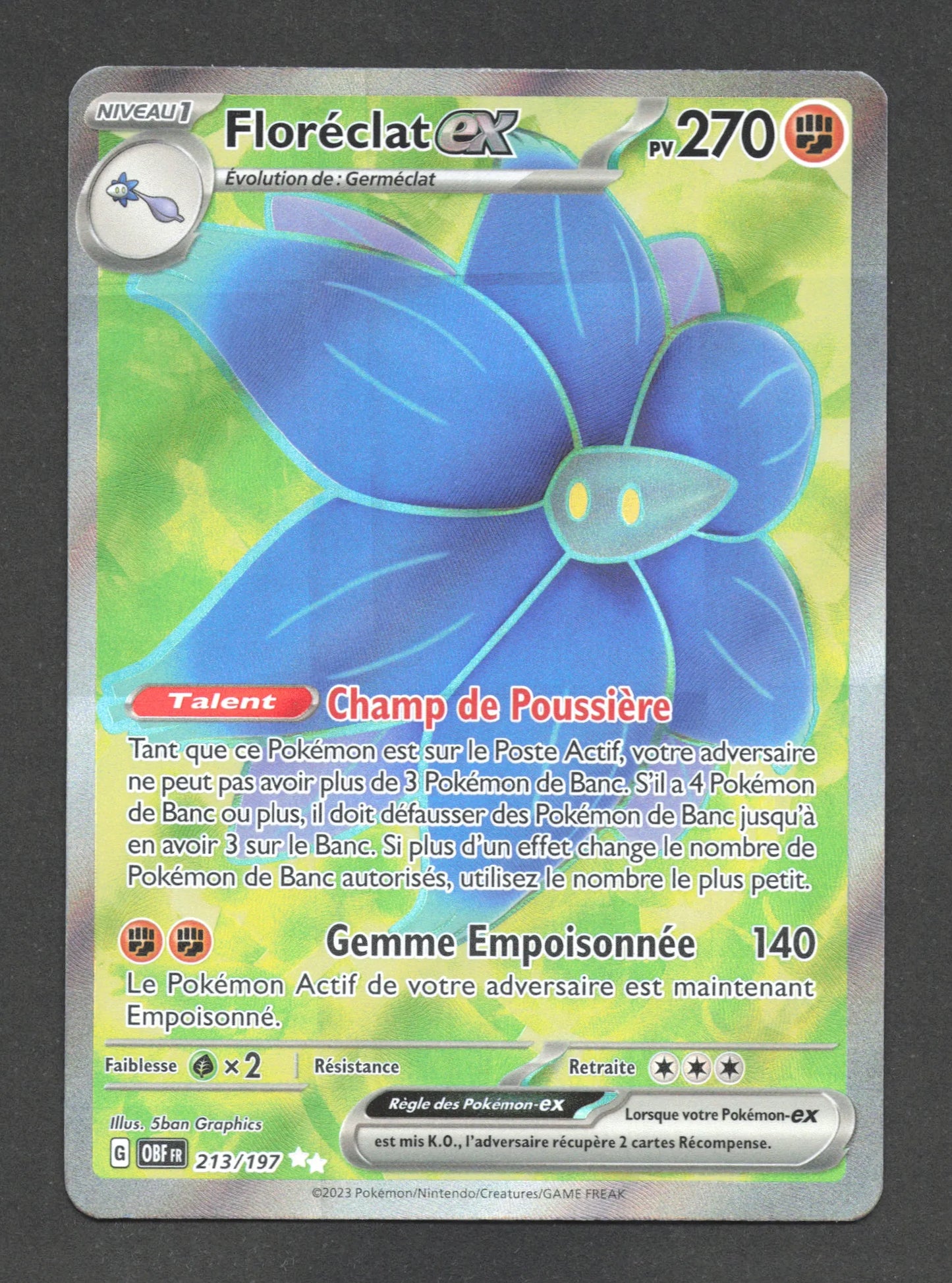 213/197 Floreclat EX - Flammes Obsidiennes