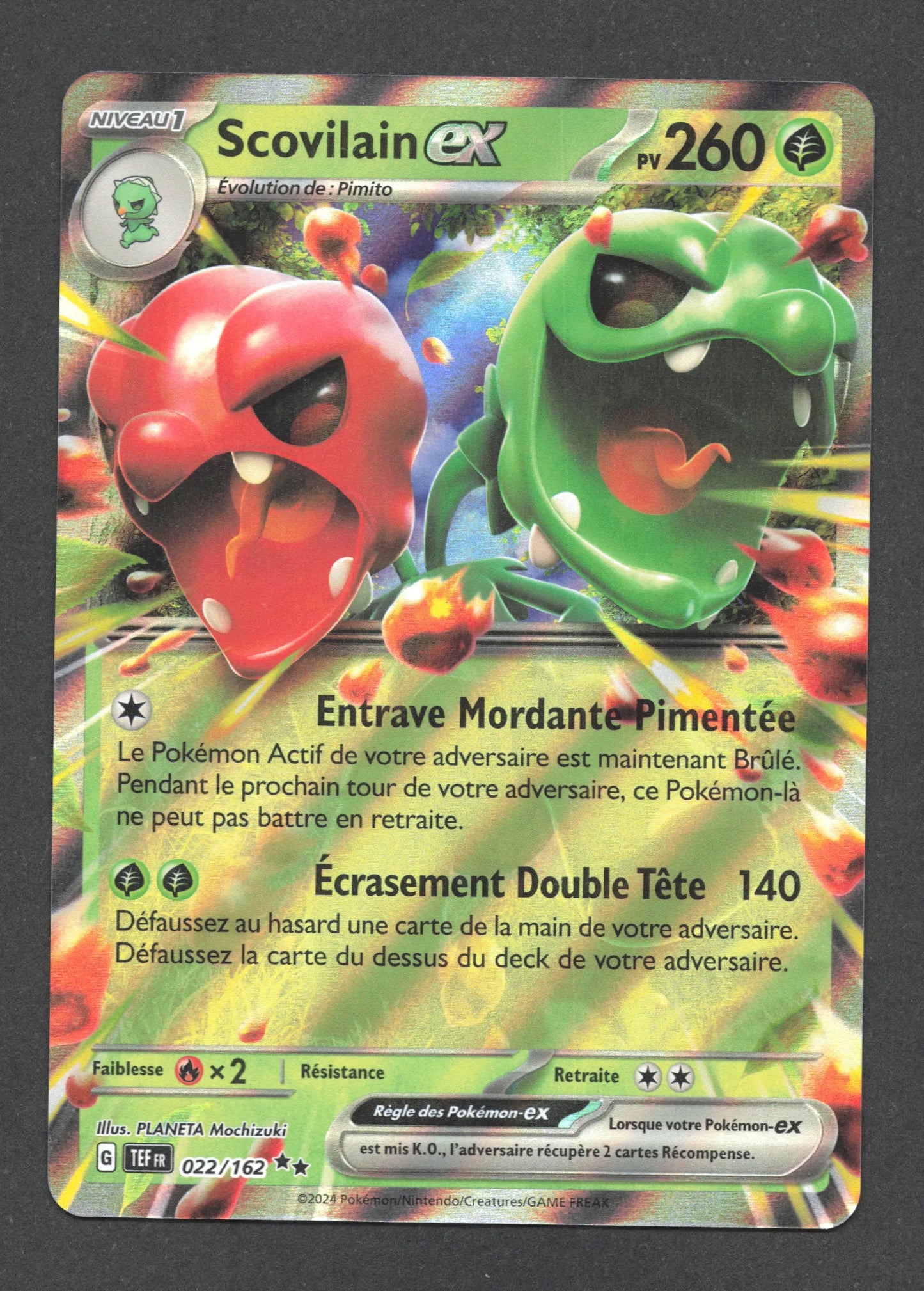 022/162 Scovilain EX - Forces Temporelles