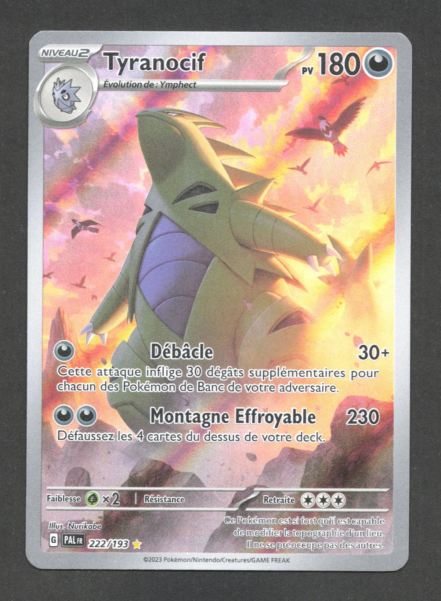 222/193 Tyranocif AR - Évolutions à Paldea