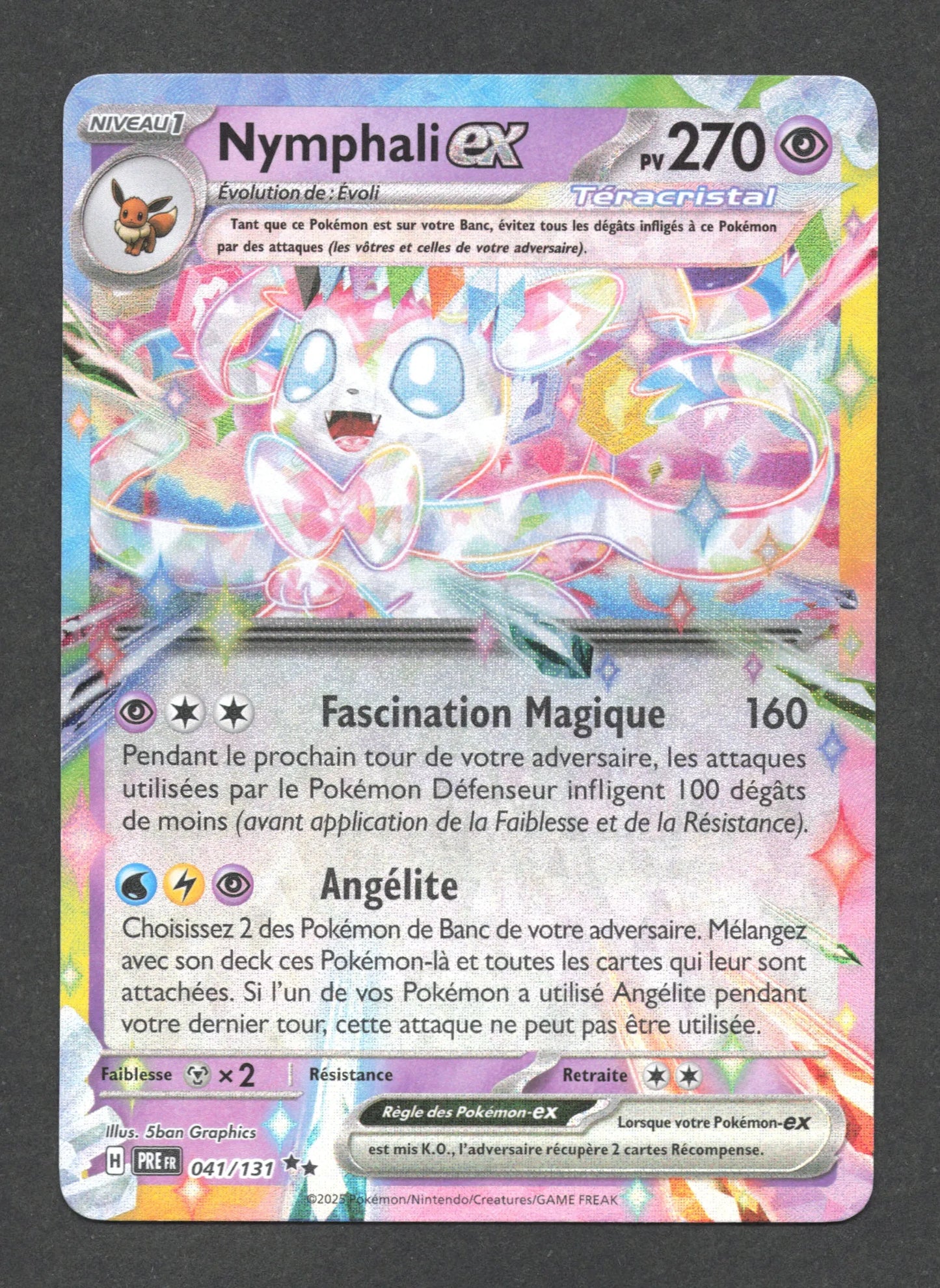 041/131 Nymphali EX - Évolutions Prismatiques