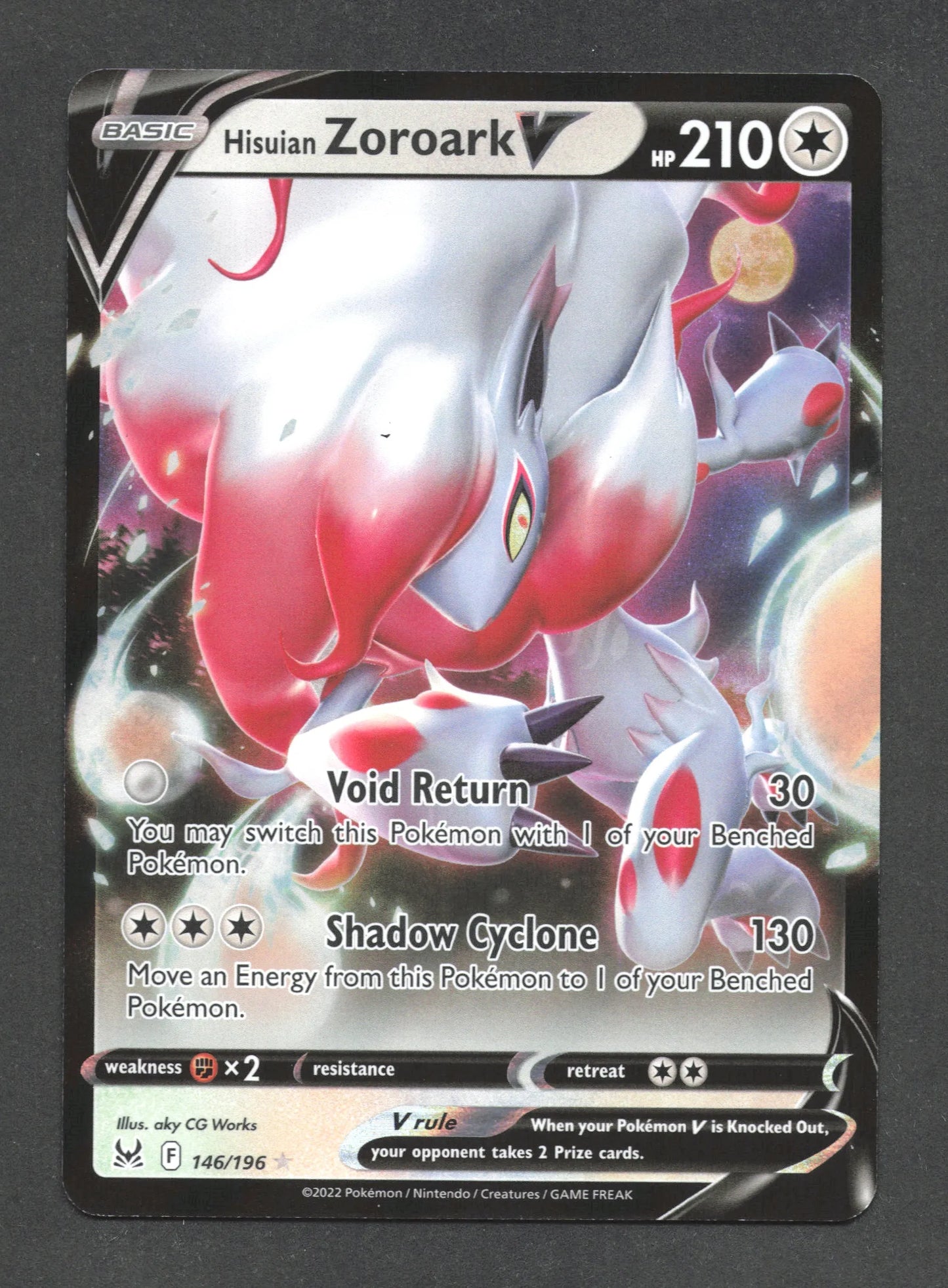146/196 Zoroark V ANGLAIS - Anglais