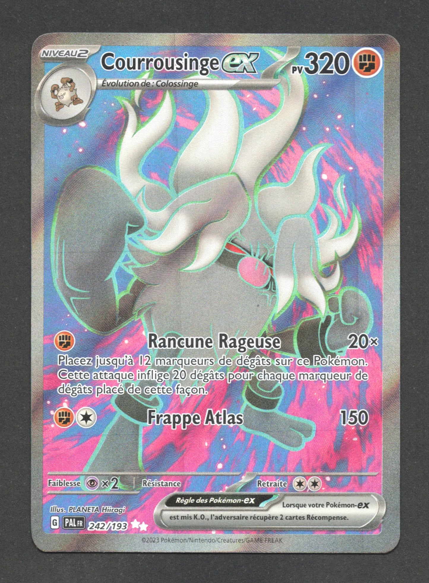 242/193 Courrousinge EX - Évolutions à Paldea