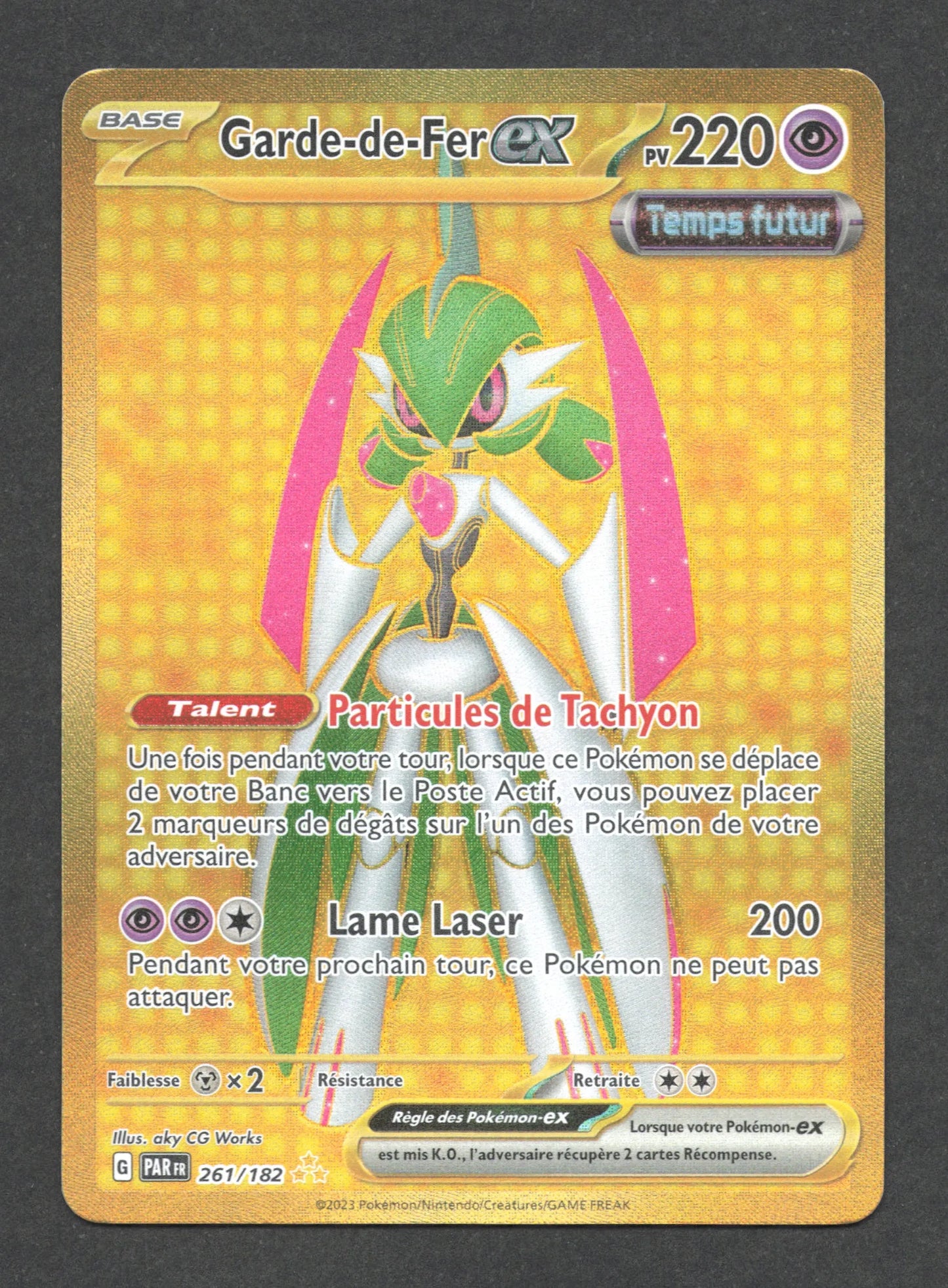 261/182 Garde de Fer EX - Faille Paradoxe