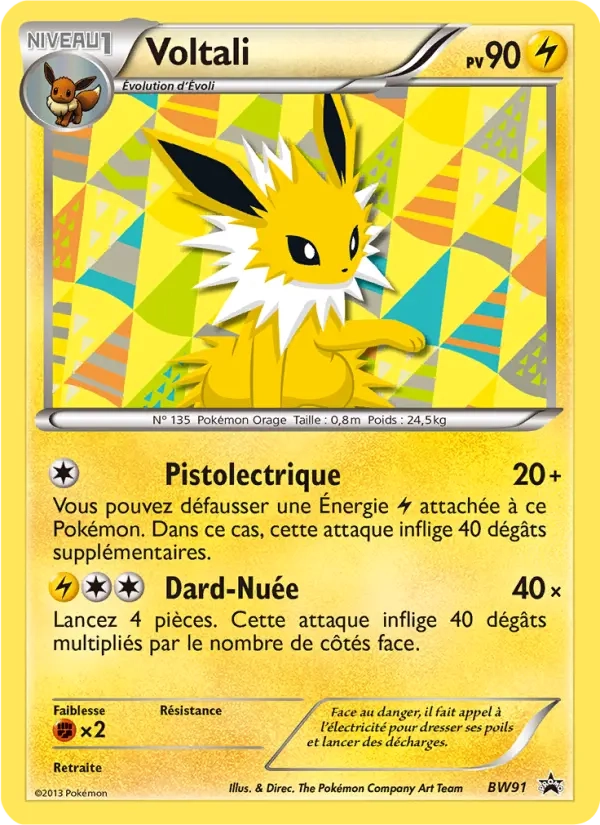 BW91 Voltali HOLO - Promo BW