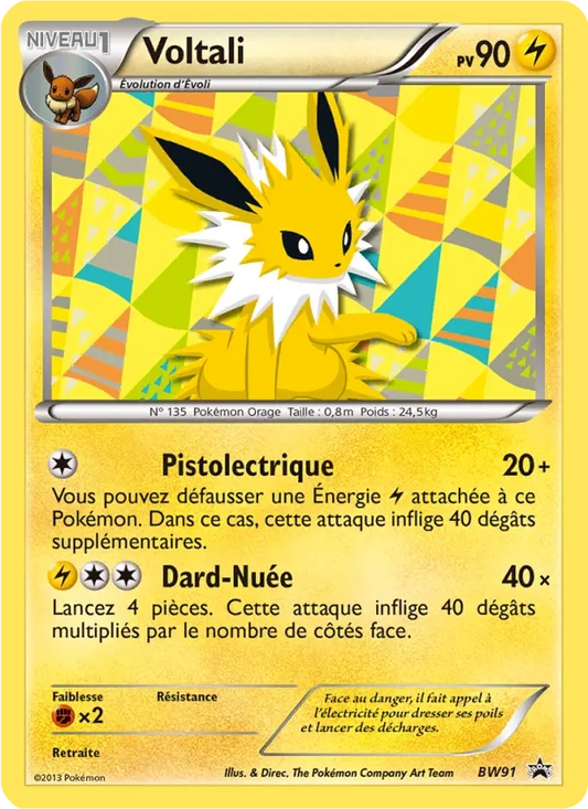 BW91 Voltali HOLO - Promo BW