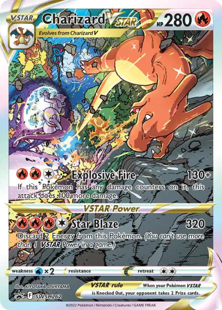 SWSH262 Charizard VSTAR ANGLAIS - Anglais