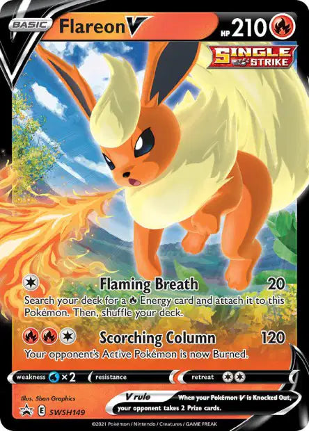 SWSH149 Flareon V ANGLAIS - Anglais