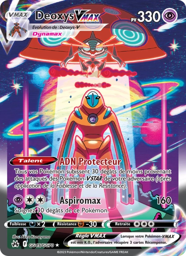 GG45/GG70 Deoxys VMAX - Zénith Suprême