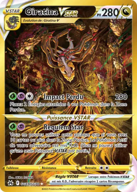 GG69/GG70 Giratina VSTAR PSA 10 - Cartes Gradées