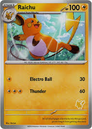 MFB3 Raichu PROMO - My First Battle