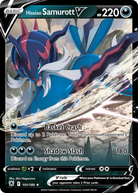101/189 Samurott V ANGLAIS - Anglais