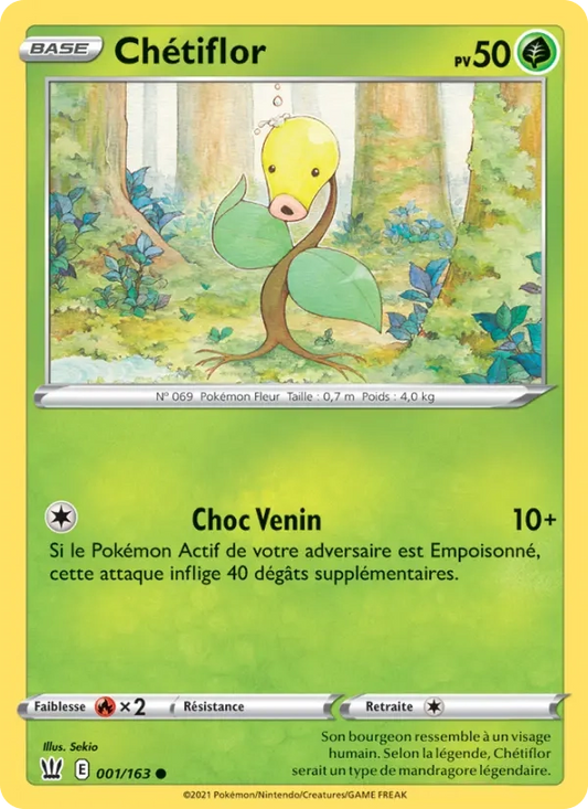 001/163 Chétiflor Reverse - Styles de Combat