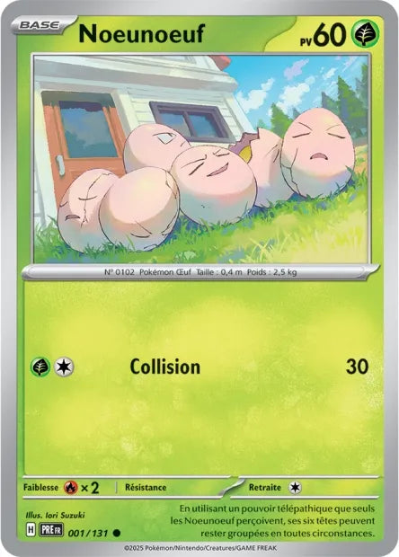 001/131 Noeunoeuf POKEBALL - Évolutions Prismatiques
