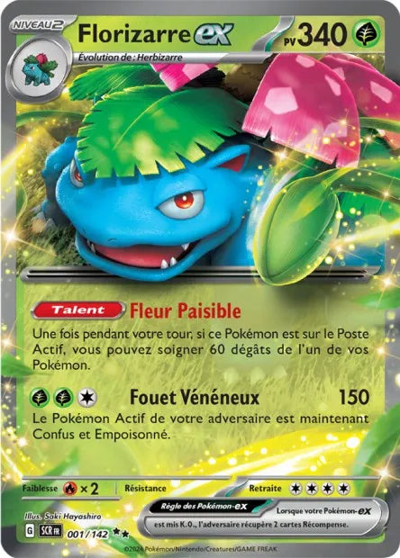 001/142 Florizarre EX - Couronne Stellaire