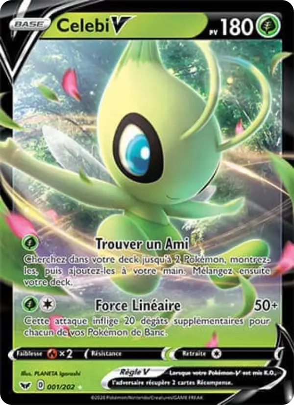 001/202 Celebi V - Épée et Bouclier