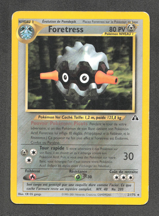 21/75 Foretress RARE - Neo Discovery