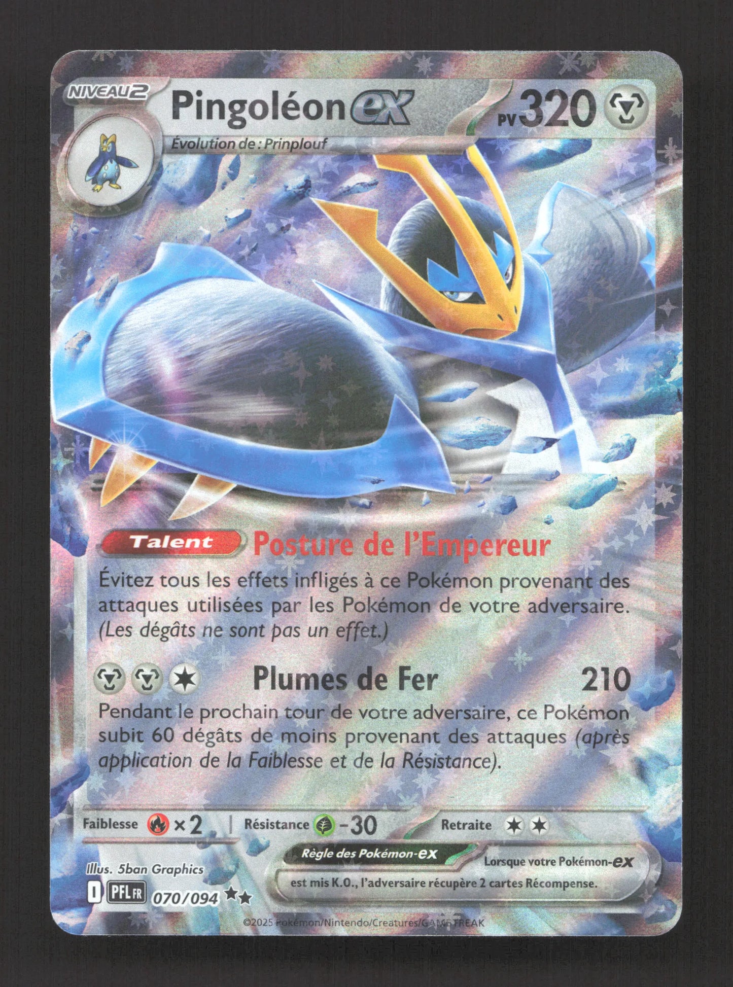 070/094 Pingoleon EX - Flammes Fantasmagoriques