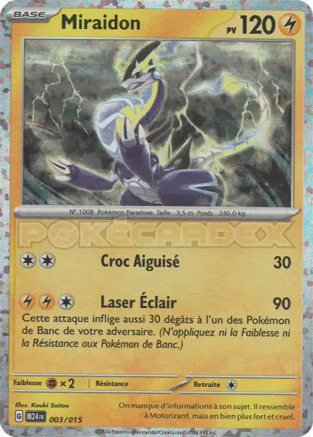 003/015 Miraidon HOLO - Promo McDonald's 2024
