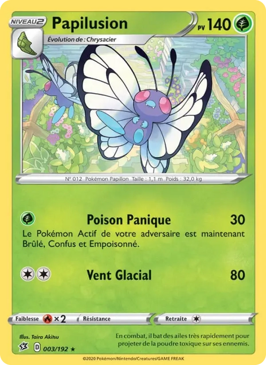 003/192 Papilusion Reverse - Clash des Rebelles