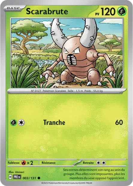 003/131 Scarabrute POKEBALL - Évolutions Prismatiques