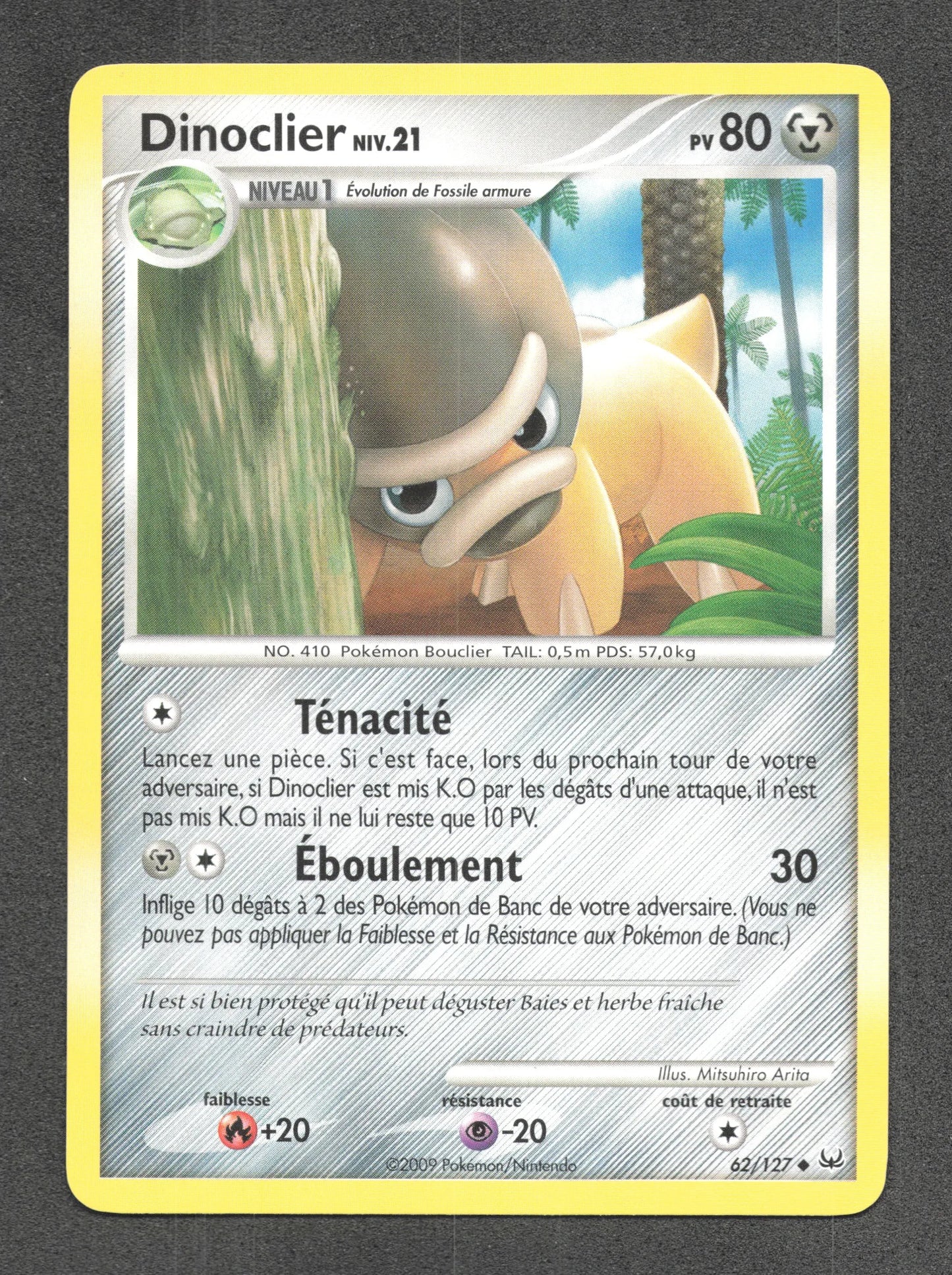 62/127 Dinoclier UNCO - Platine