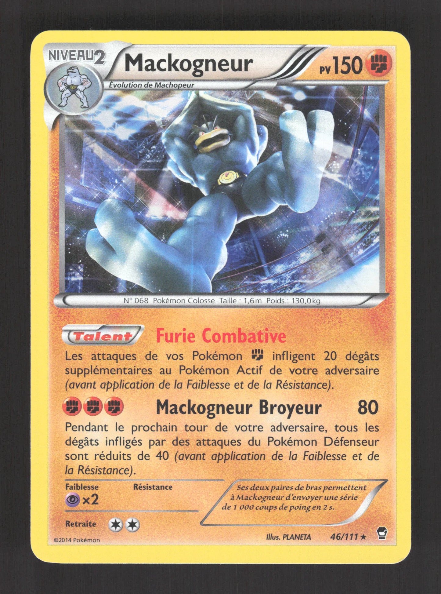 46/111 Mackogneur HOLO - Poings Furieux
