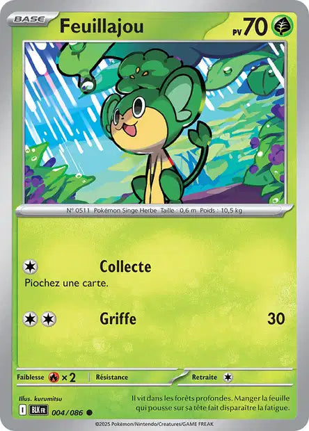 004/086 Feuilajou POKEBALL - Foudre Noire - Pokeball