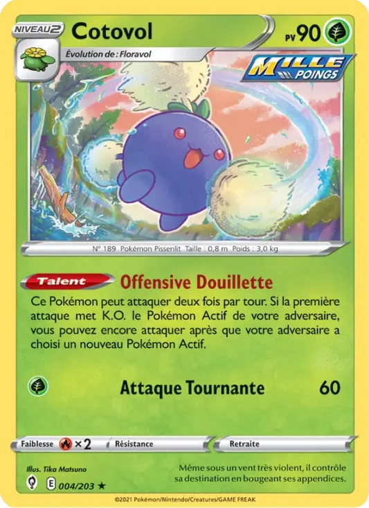 004/203 Cotovol Holo - Évolution Céleste