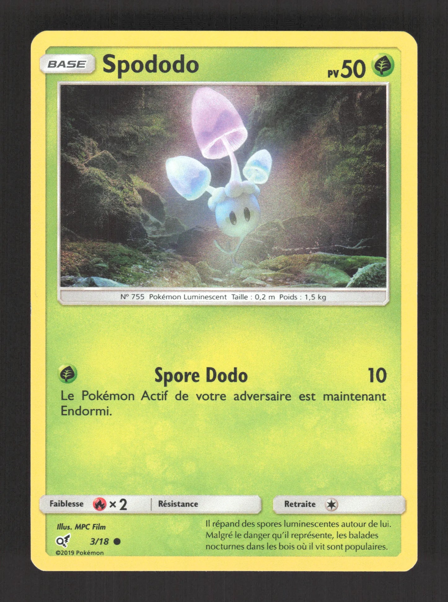 3/18 Spododo HOLO - Détective Pikachu