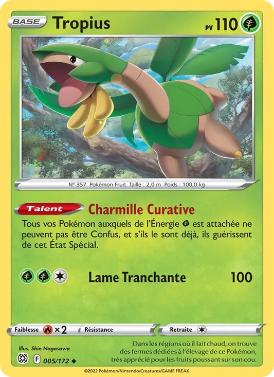 Tropius Reverse 005/172 - Stars Étincelantes