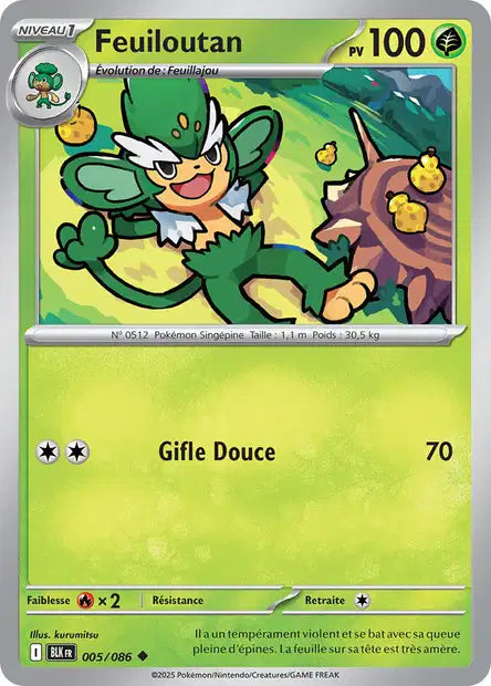 005/086 Feuiloutan POKEBALL - Foudre Noire - Pokeball