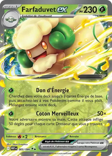 005/086 Farfaduvet EX - Flamme Blanche