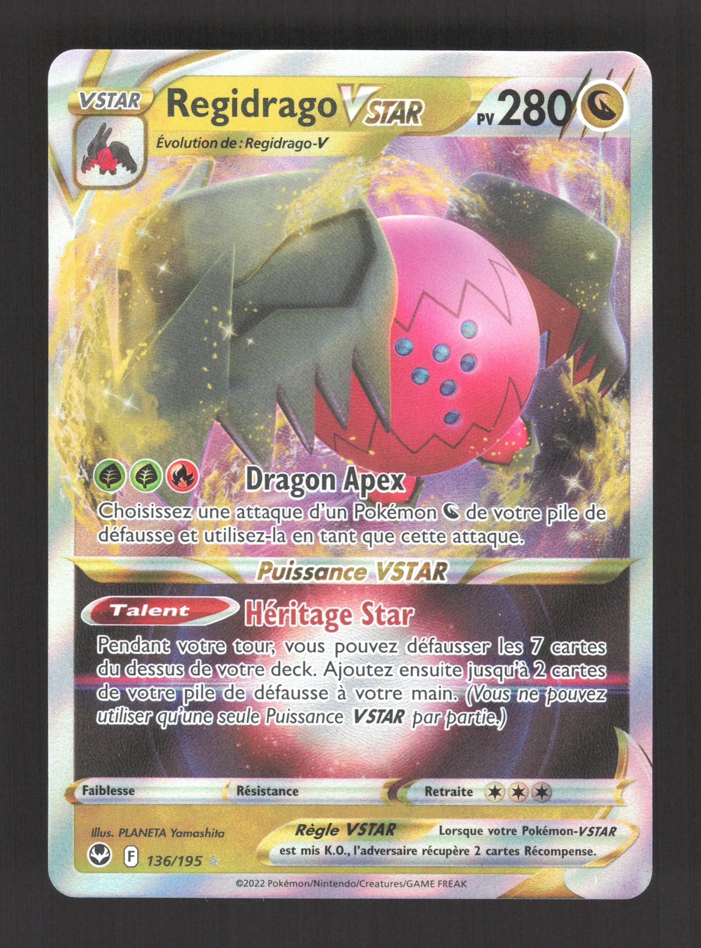 136/195 Regidrago VSTAR - Tempête Argentée