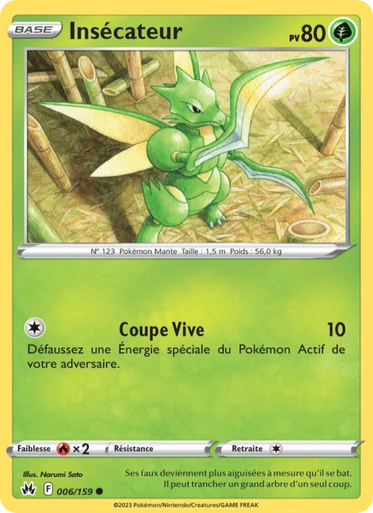 006/159 Insecateur REVERSE - Zénith Suprême