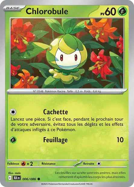 006/086 Chlorobule POKEBALL - Foudre Noire
