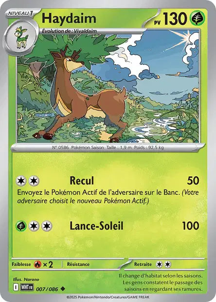007/086 Haydaim POKEBALL - Flamme Blanche
