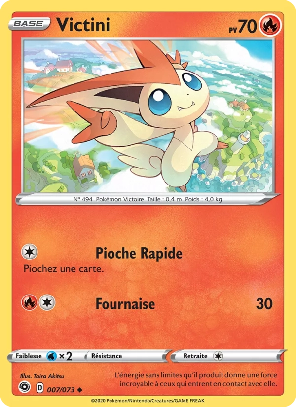 007/073 Victini Reverse - La Voie du Maître