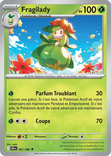 007/086 Fragilady POKEBALL - Foudre Noire